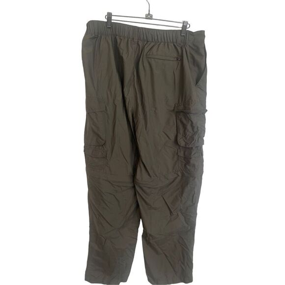 Rugged Exposure Mens Army Green Convertible Waterproof Cargo Pants Shorts XL - Picture 1 of 15